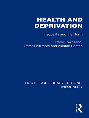 cover image of Health and Deprivation